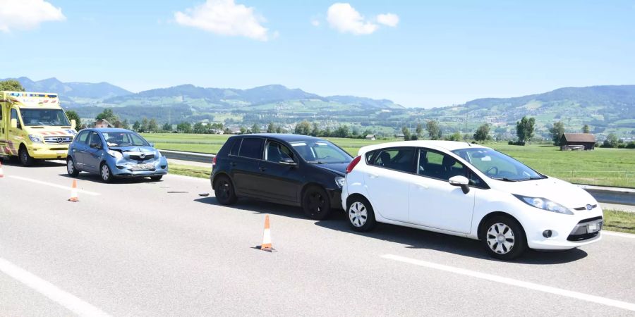 Bei Auffahrkollision verletzt