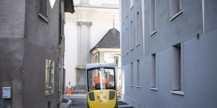 Die Bündner Regierung einigte sich mit mehreren Baufirmen über die Zahlung von insgesamt neun Millionen Franken, zuletzt mit der Implenia Schweiz AG auf eine Million Franken (Archiv).
