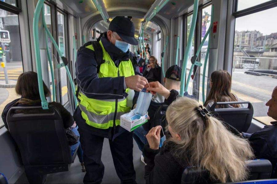 Coronavirus Schutzmasken ÖV SBB