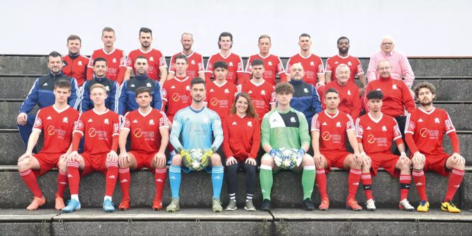 Die 1. Mannschaft des FC Uster. FC Uster