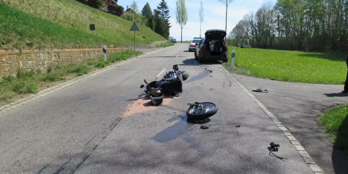 Personen wurden bei der Kollision keine verletzt. Kollision