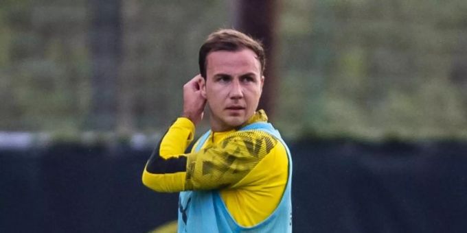 Muss Borussia Dortmund verlassen: Mario Götze. Foto: David Inderlied/dpa Muss Borussia Dortmund verlassen: Mario Götze. Foto: David Inderlied/dpa