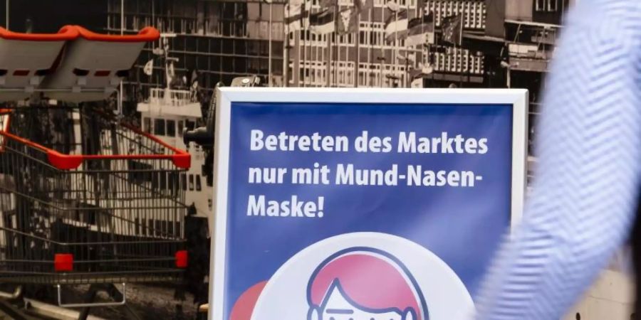 corona maskenpflicht laden deutschland