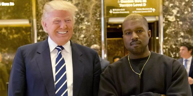 kanye west donald trump