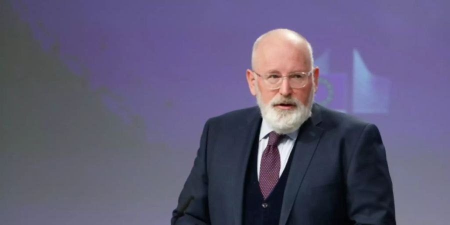 Kommissionsvizepräsident Timmermans