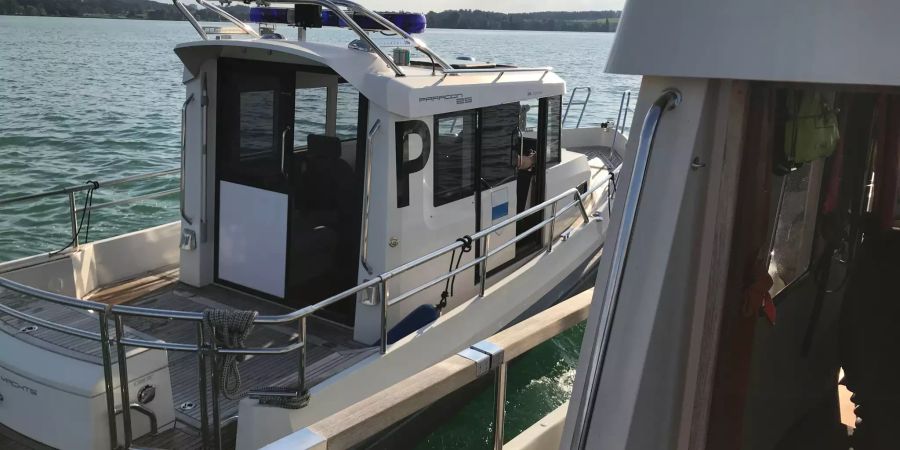 Rettungsaktion auf dem Zugersee