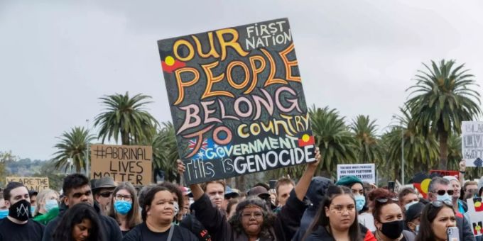Proteste in Australien Proteste in Australien