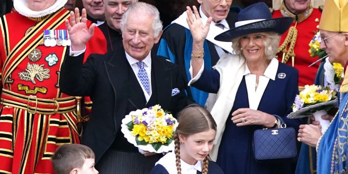 Charles und Camilla beim traditionellen Gründonnerstagsgottesdienst in York. krönung details