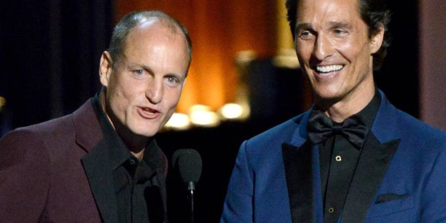 Woody Harrelson (l.) und sein «Halbbruder» Matthew McConaughey.