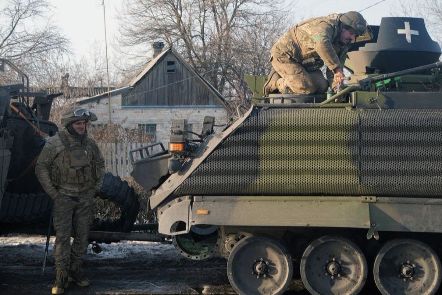 Die Ukraine bereitet sich derzeit auf eine grosse Gegenoffensive vor.