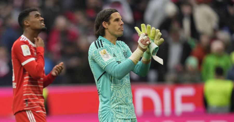 Yann Sommer spielt mit Bayern nur 1:1 gegen Hoffenheim. Der Nati-Goalie muss den einzigen Torschuss passieren lassen.