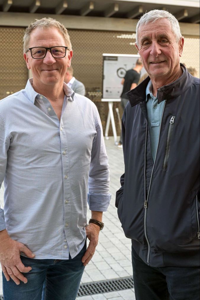 Patrick Niederhauser und Peter Marthaler (Publizist).