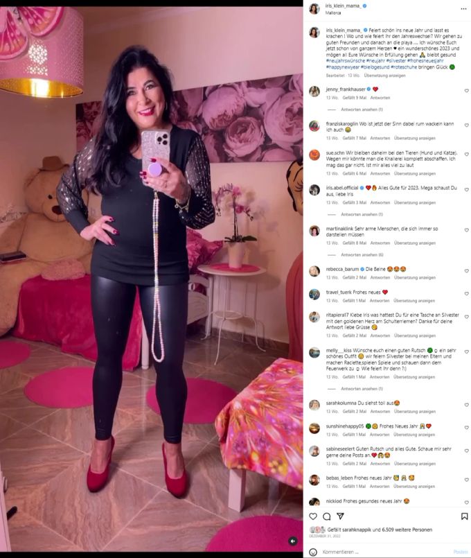 Auffällig rosa und pink ist es in Iris neuer Bleibe. Iris Klein Daniela Katzenberger