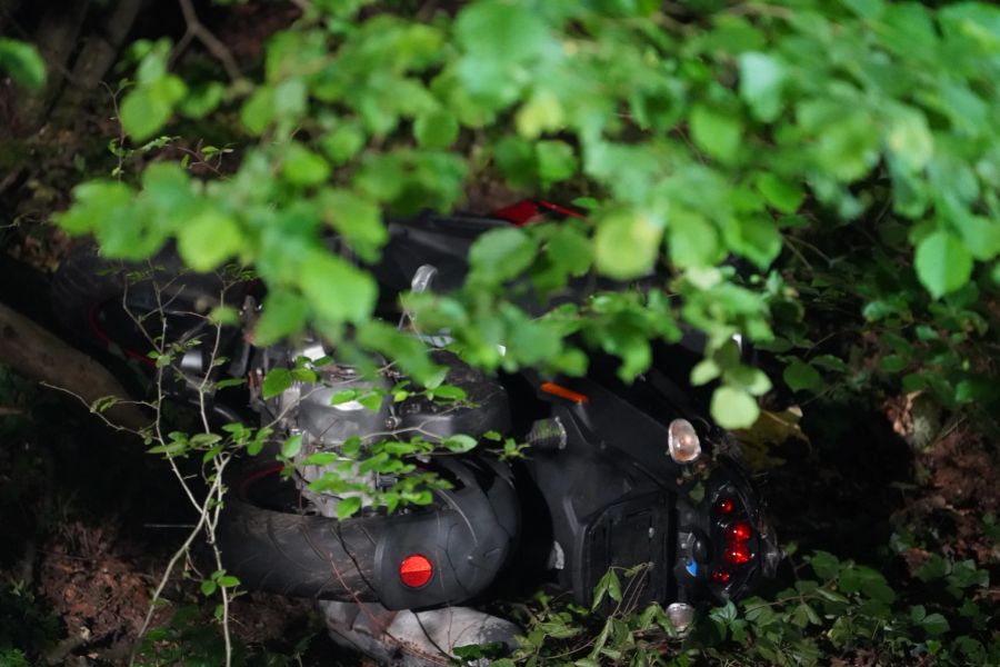 Der Jugendliche kam von der Strasse ab und  erlag seinen Verletzungen noch am Unfallort.