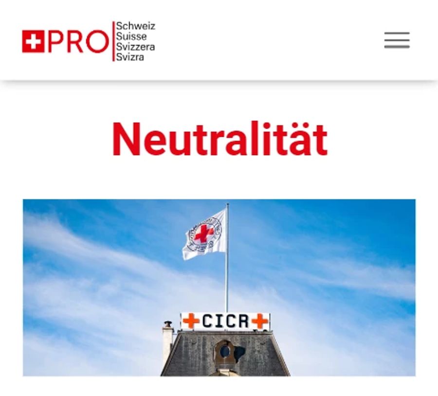 Pro Schweiz Neutralität IKRK