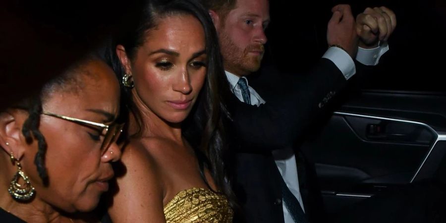 Prinz Harry, Meghan Markle und ihre Mutter Doria Ragland während der vermeintlichen Verfolgungsjagd durch New York.