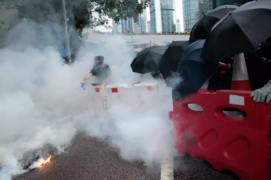 Proteste in Hongkong