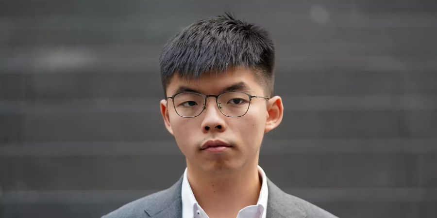 Hongkong activist Joshua Wong