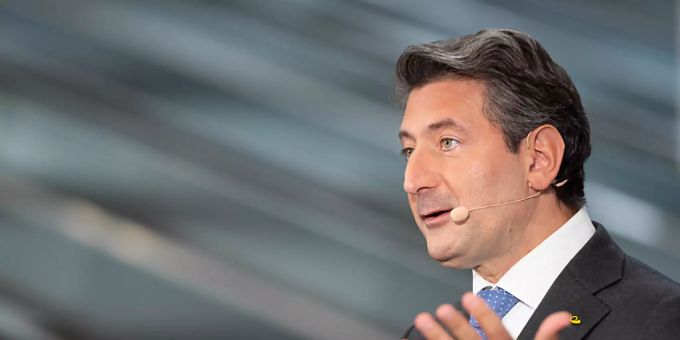 An der Spitze der Schweizer Post: CEO Roberto Cirillo. Roberto Cirillo