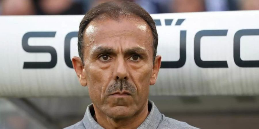 Weiss sich der Unterstützung der Club-Bosse sicher: St. Paulis-Trainer Jos Luhukay. Foto: Friso Gentsch