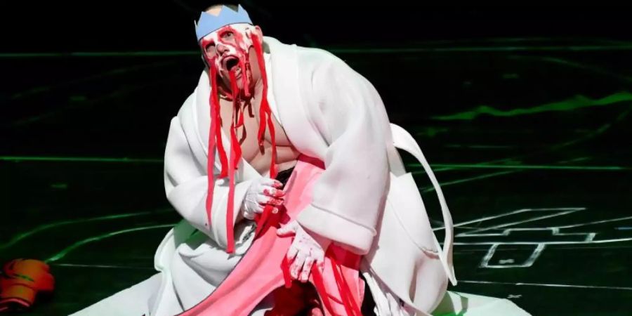 Christopher Maltman als Ödipus in der Oper «Oedipe» von George Enescu in Salzburg. Foto: Barbara Gindl
