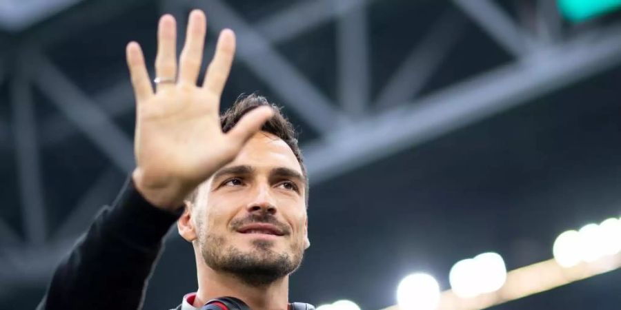 BVB-Abwehrspieler Mats Hummels kann sich ein Comeback in der DFB-Elf vorstellen. Foto: Marius Becker