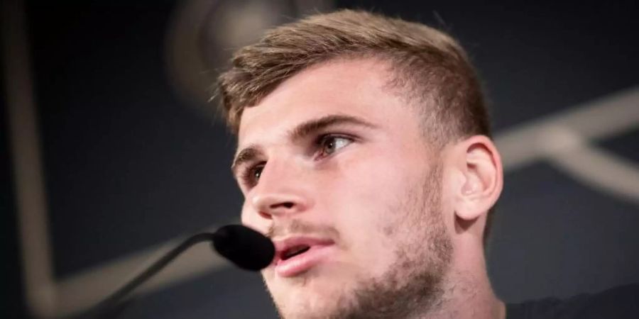 Timo Werner steht in der deutschen Startelf. Foto: Christian Charisius