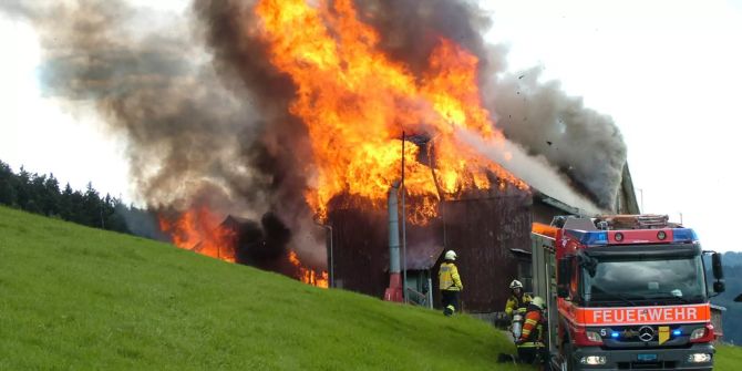 Oeschenbach Brand Bauernhaus