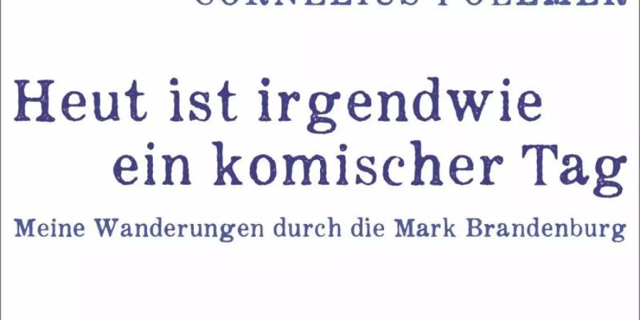 Das Cover des Buches "Heut ist irgendwie ein komischer Tag" von Cornelius Polmer. Foto: Penguin Verlag