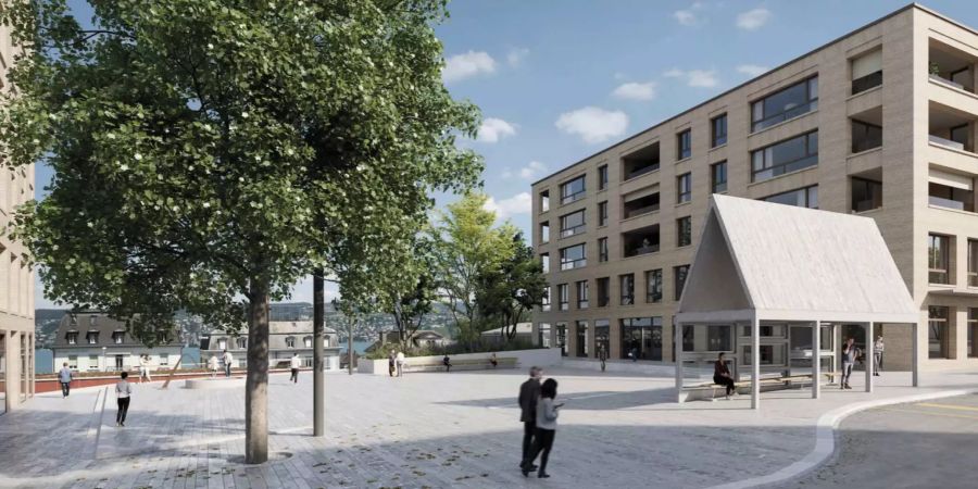 Siegerprojekt Balliana Schubert Ansicht Centralplatz