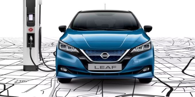 Elektroautos sind in Norwegen besonders beliebt. Nissan Leaf e+