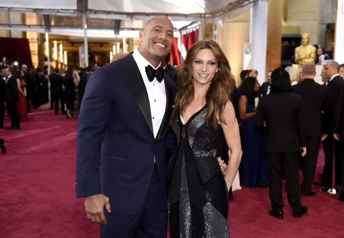 Dwayne Johnson und Lauren Hashian. The Rock-Wedding