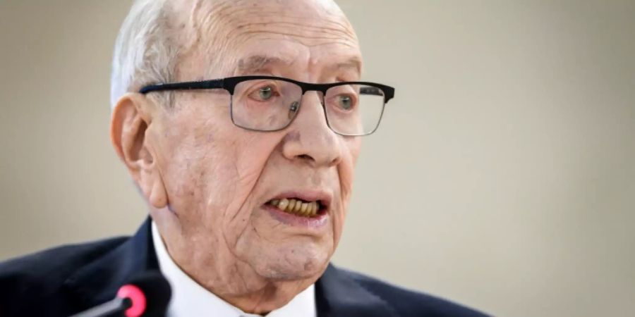Tunesiens Präsident Béji Caïd Essebsi