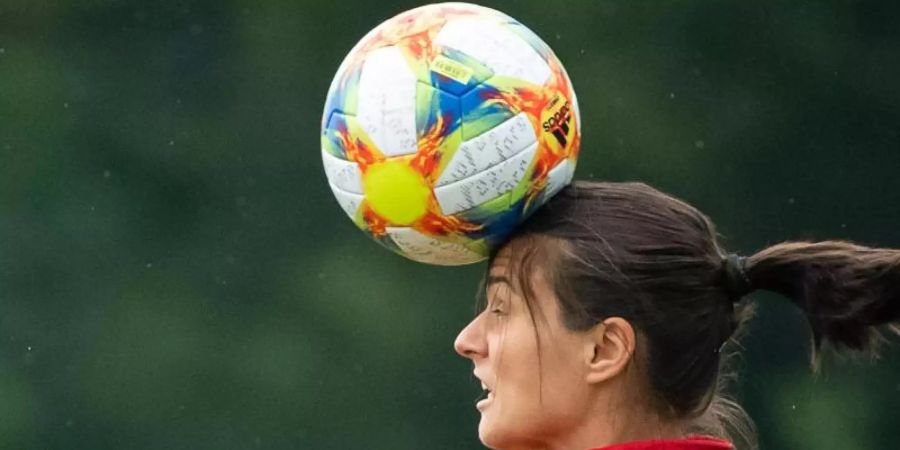 Dzsenifer Marozsan ist einsatzbereit. Foto: Sebastian Gollnow