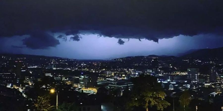 Unwetter Zürich