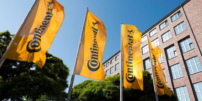 Der Hauptsitz der Continental AG in Hannover, Deutschland. continental ag