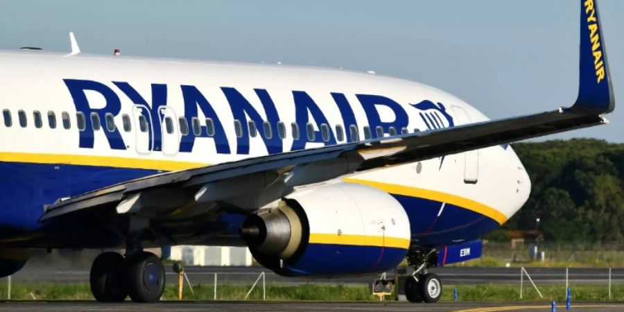 Ryanair-Maschine in Rom