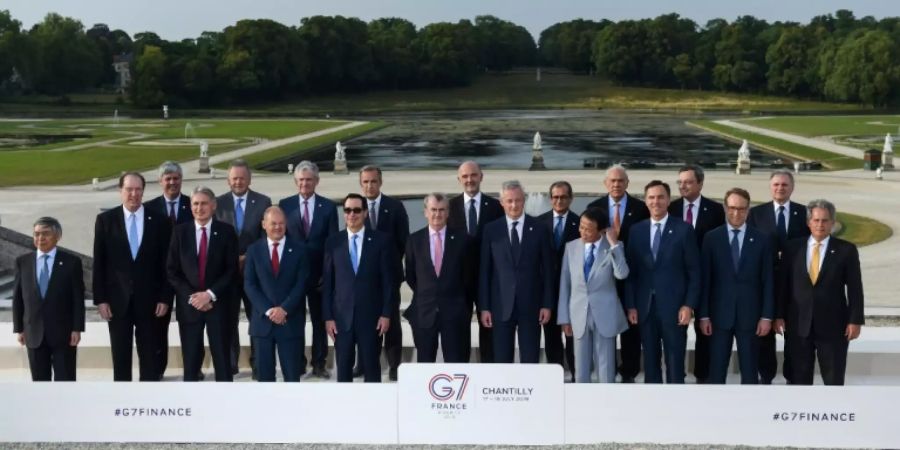 Die Finanzminister und Notenbankchefs der G7-Staaten