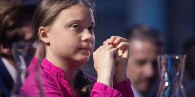 Klima-Aktivistin Greta Thunberg Klima-Aktivistin Greta Thunberg