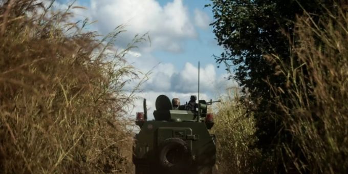 Ein gepanzertes Fahrzeug in Mosambik. (Symbolbild) mosambik