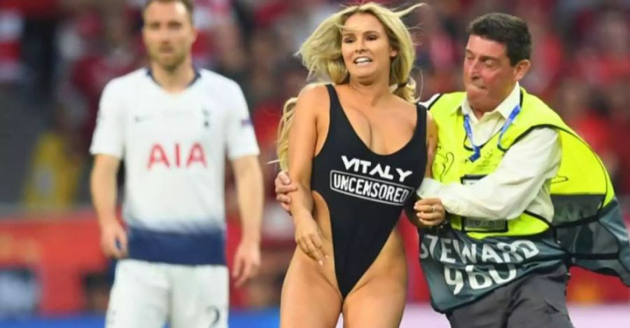 Kinsey Wolanski sorgte bereits am letzten Finale der Champions League für Furore.