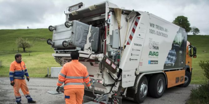 Kehrichtfahrzeug