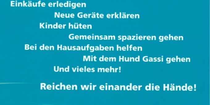 Nachbarschaftshilfe Freienbach. Nachbarschaftshilfe Freienbach