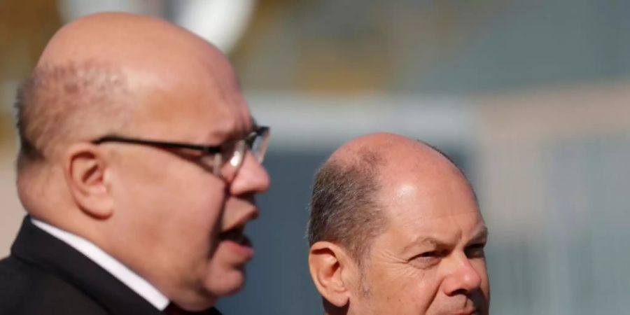Altmaier (l.) und Scholz