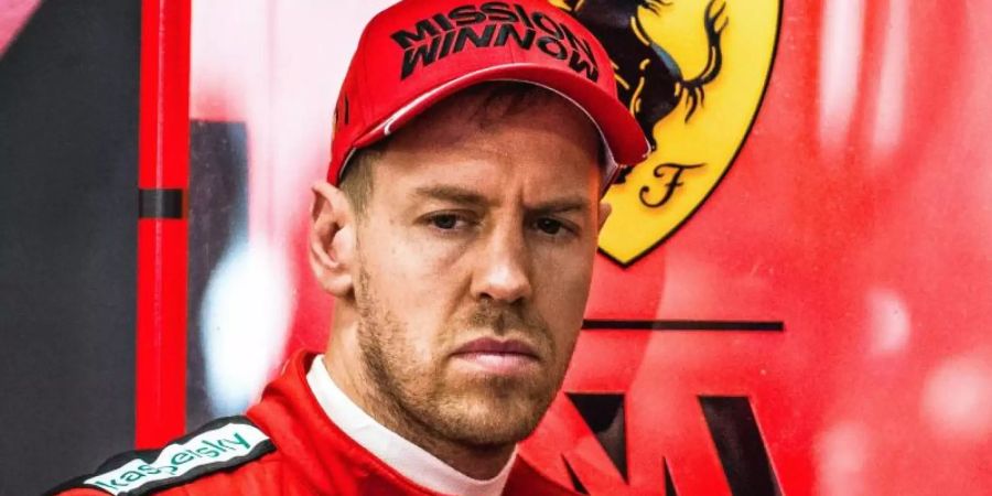 Sebastian Vettel hat derzeit kein Siegerauto. Foto: Matthias Oesterle/ZUMA Wire/dpa