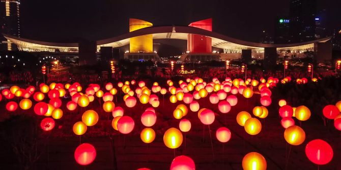 Vor dem chinesischen Neujahrsfest