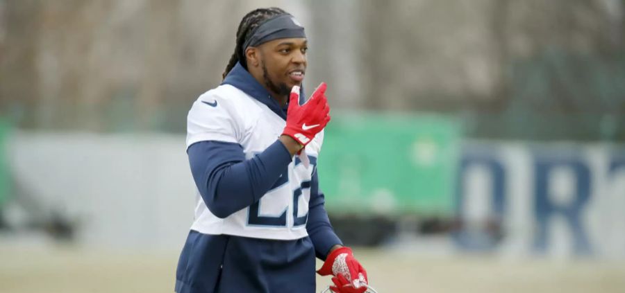 Derrick Henry erlief vergangene Saison in der NFL am meisten Yards.