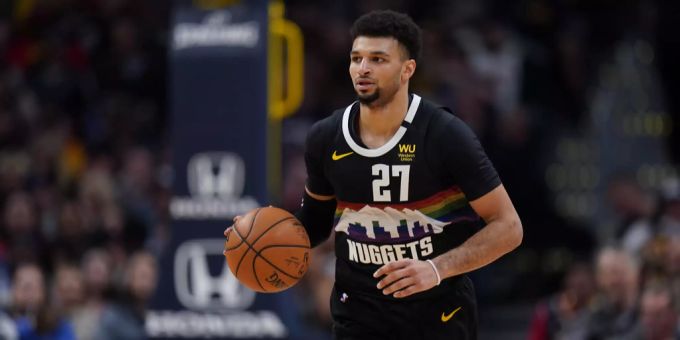 Jamal Murray spielt bei den Denver Nuggets in der NBA. (Archivbild) Jamal Murray