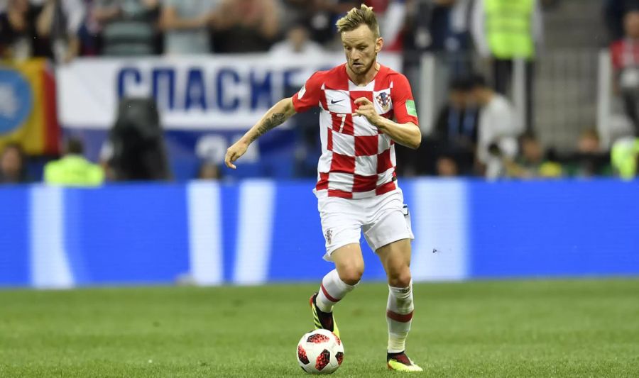 Rakitic musste sich an der WM 2018 mit Kroatien erst im Final geschlagen geben.