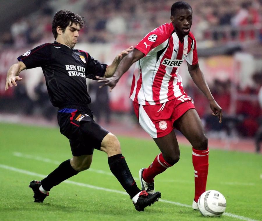 Yaya Touré spielte von 2005 bis 2006 für Olympiakos Piräus.